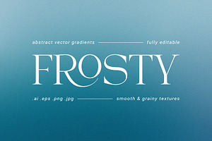Frosty Gradient Backgrounds
