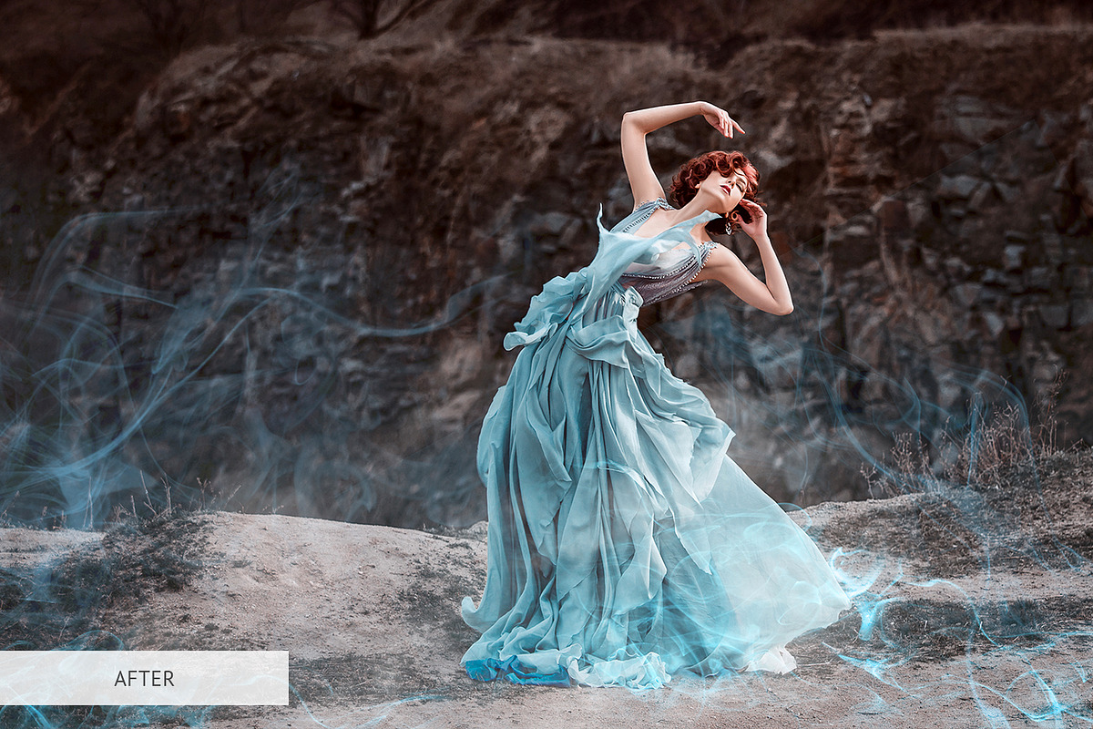 Smoke effect Photoshop Overlays, a Plug-in Add-On by FixThePhoto (Photo 3 of 33)