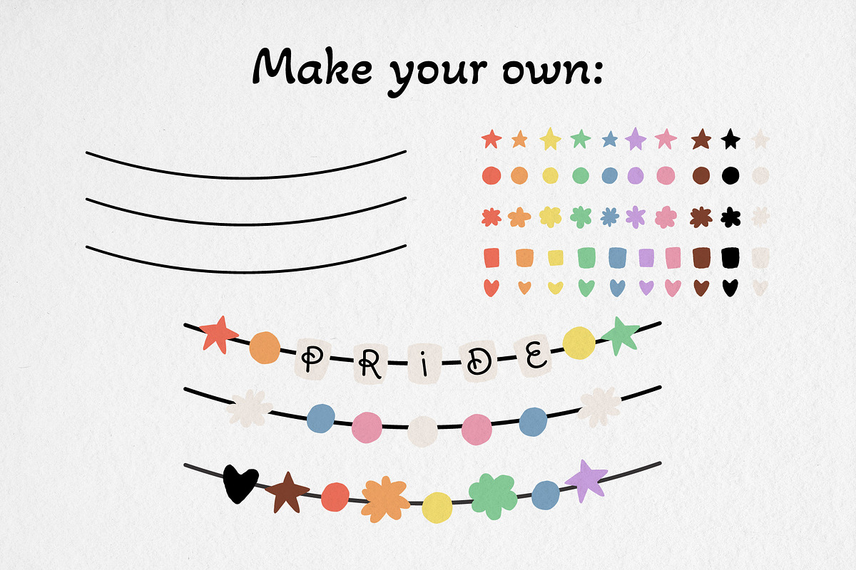 Pride vibe vector & raster graphics, a Seasonal Illustration by Paper Cherry (Photo 6 of 18)