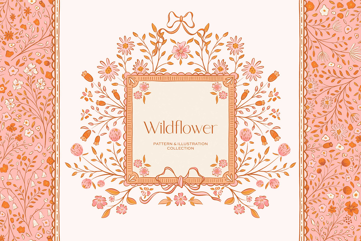 Wildflower Patterns & Illustrations, a Decorative Illustration by Eclectic Anthology (Photo 1 of 11)
