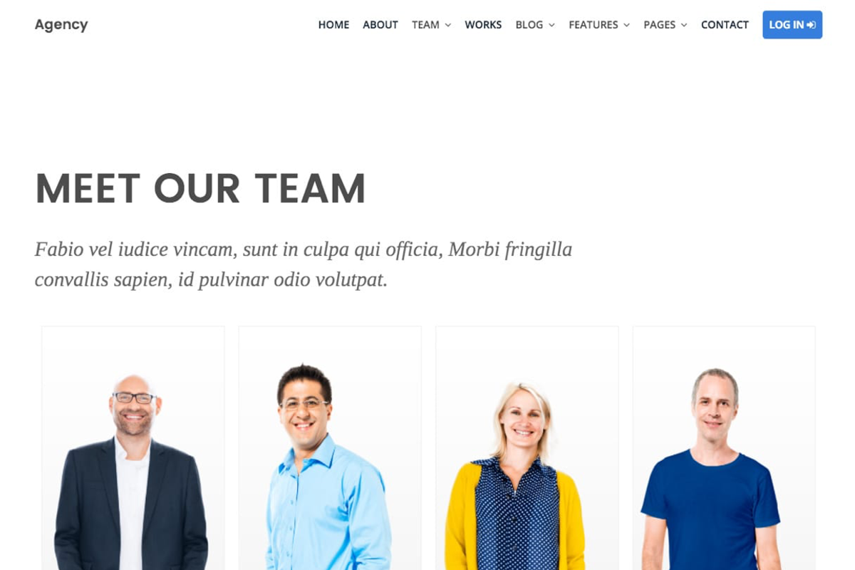 TITAN Agency Next & React Template, a HTML Template by Themebiotic (Photo 3 of 7)