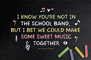 Creamy Chalk A Bold Chalk Font, a Handwritten Font by Allouse Studio (Thumbnail 8 of 10)