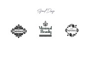 Minimal Logo Pack Ai,Psd, a Branding & Logo Template by Luxe (Thumbnail 9 of 9)