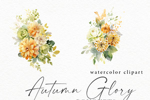 Autumn Glory - Watercolor Collection