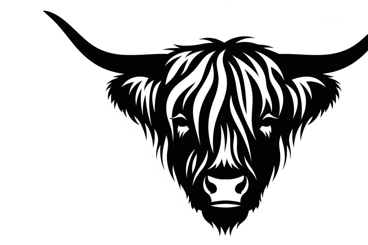 Rustic Highland cow wall art design, an Illustration by Amazin_art (Photo 21 of 40)