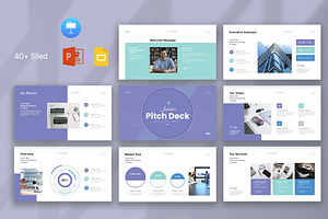 Investor Pitch Deck  Template, a Templates & Theme by Pradaxa
