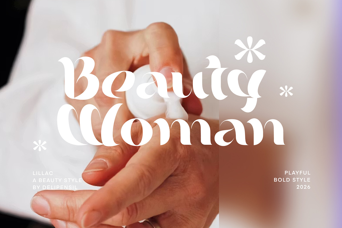 Lillac - A Elegant Beauty Typeface, a Serif Font by delipensil (Photo 3 of 10)