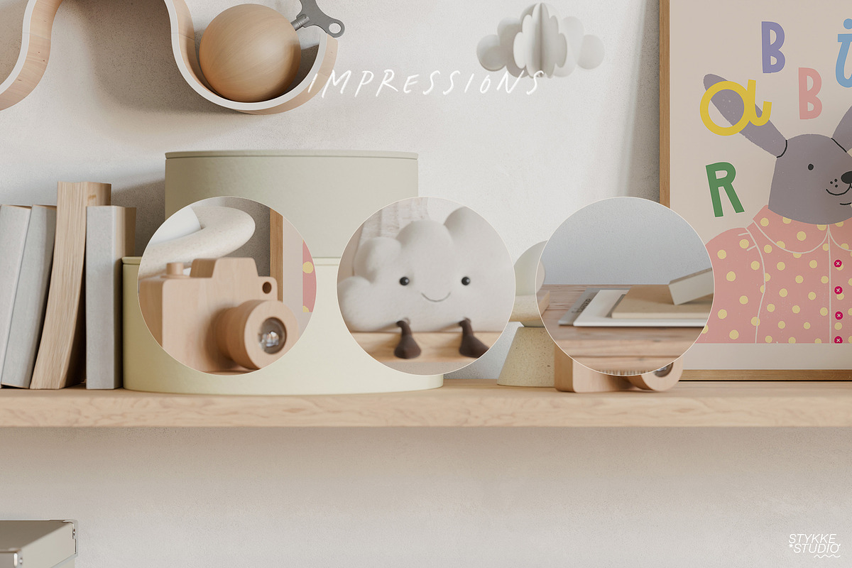 BEIGE DREAM | Nursery Frame Mockup, a Household Mockup by Stykke Studio (Photo 5 of 12)