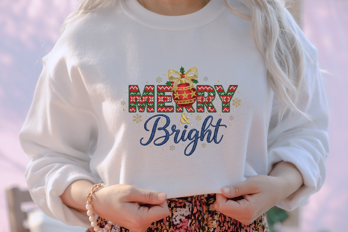 Merry and Bright Png Faux Yarn, an Illustration by designcity5 (Photo 4 of 17)