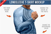 Compression Longsleeve T-Shirt PSD, a Product Mockup by Bruno's Shop (Thumbnail 1 of 3)