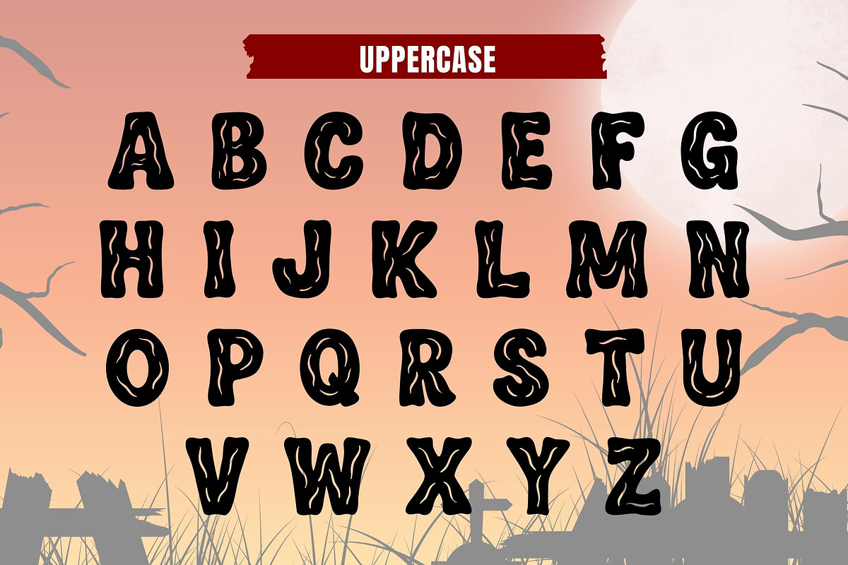 WitchMist – Spooky Halloween Font, a Symbol Font by AnningArts (Photo 6 of 8)