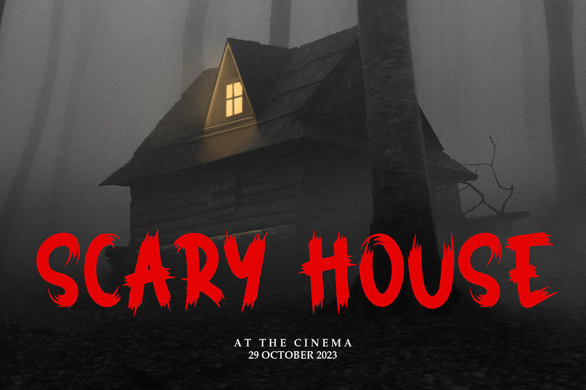 Spooky Scary | Script Font, a Script Font by Scratchones (Photo 3 of 8)