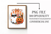 Halloween Ghost Treat Hand-Drawn Fra, an Illustration by Libby Wishes (Thumbnail 2 of 6)