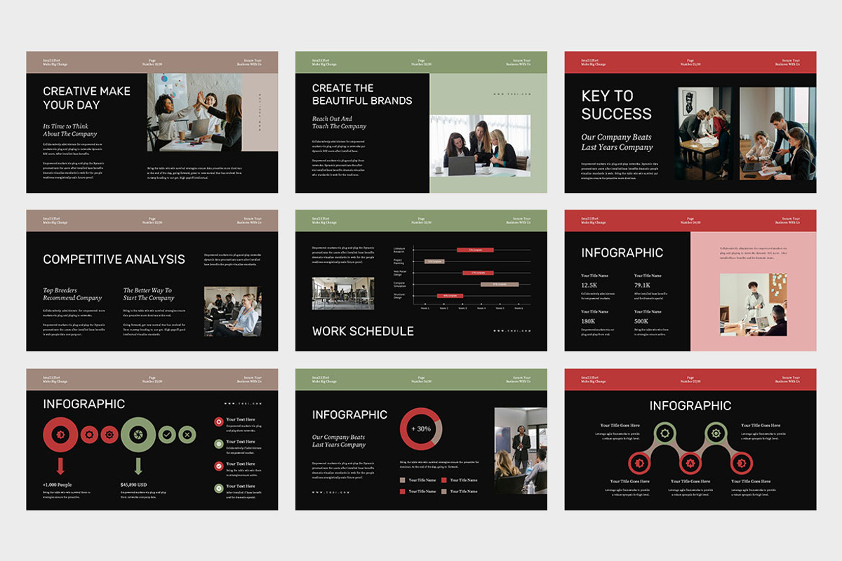 Tozi : Training Business Powerpoint, a Presentation Template by Punkl Camp (Photo 8 of 9)