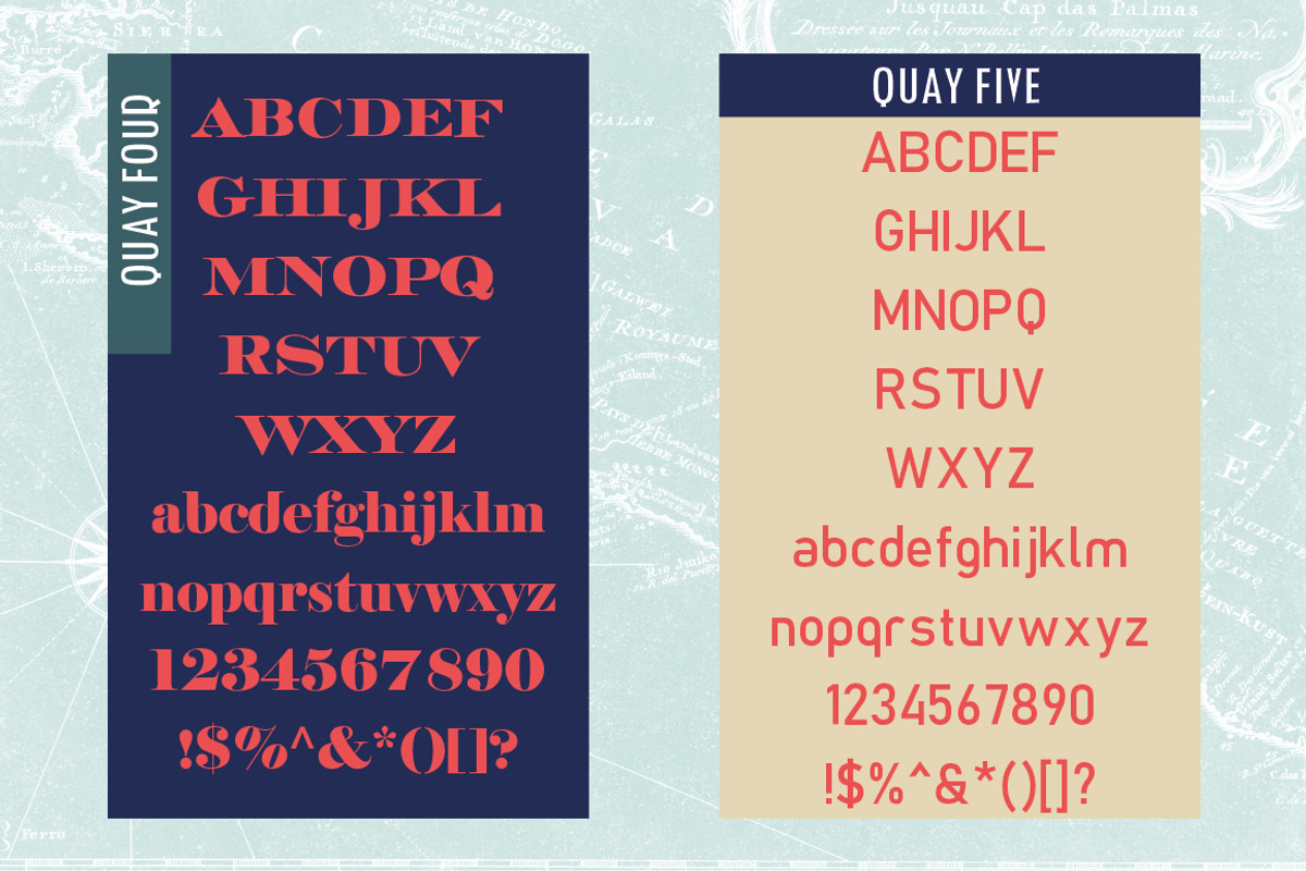 Quay Font Bundle & Bonus Logos preview 7