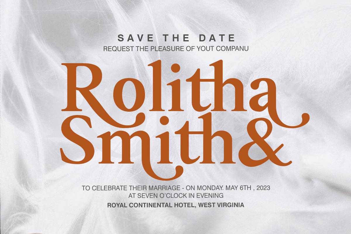 Rellita Display, a Serif Font by Gatype (Photo 5 of 11)