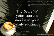 Perfect Challenge Serif Family, a Serif Font by Mulkan Nazir (Thumbnail 8 of 22)
