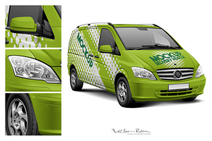 Delivery Vehicle Mockup