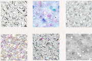 White Sparkle Large Glitter Paper, a Pattern Graphic by CreationArt (Thumbnail 3 of 4)