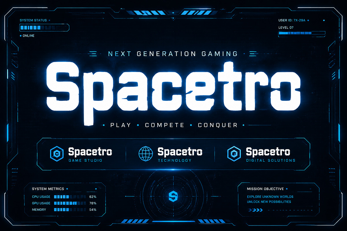 Spacetro – Display Typeface, a Script Font by Wow Magic (Photo 4 of 5)