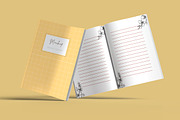7 X 10 Book Standing on Edge Mockup, a Books & Magazine Mockup by Rami's Mockups (Thumbnail 8 of 9)