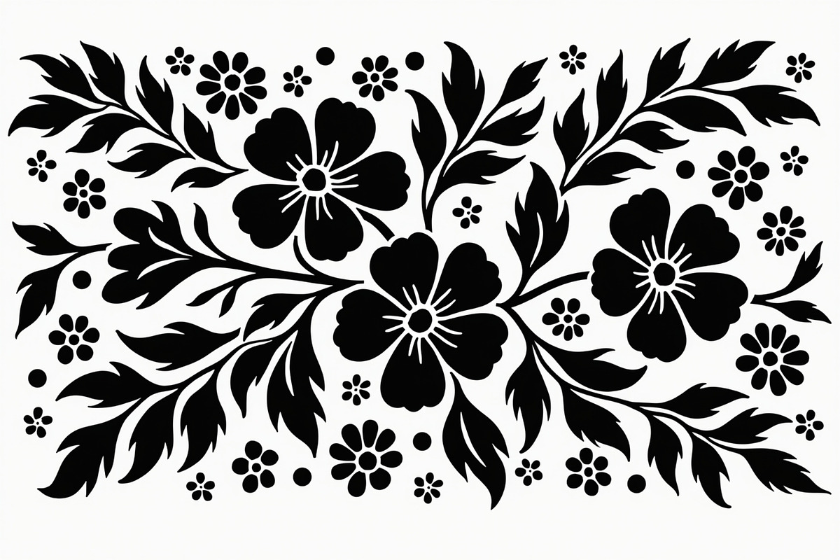 Floral Pattern Laser Cut Design Bund, an Object Graphic by Designs_River (Photo 8 of 10)