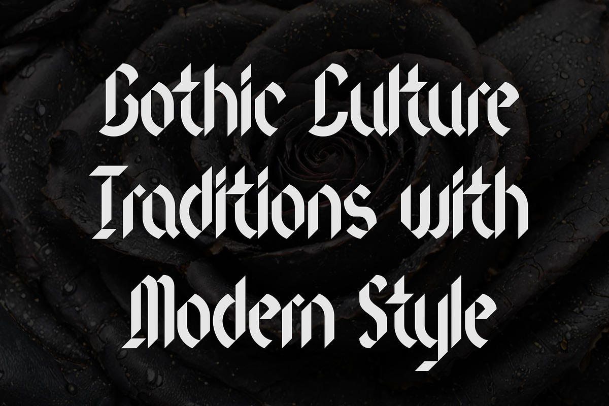Blackword NeoGothic, a Blackletter Font by Sentavio (Photo 3 of 7)