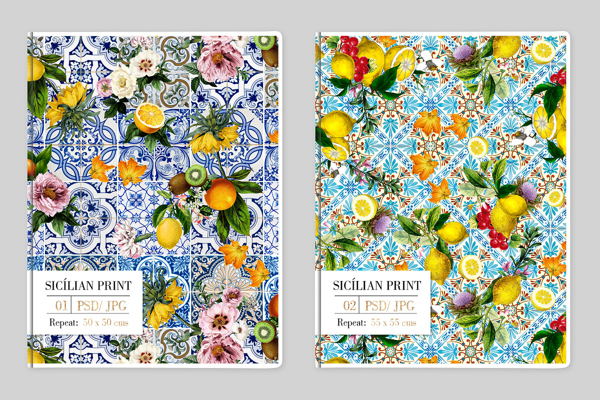 Sicílian Print Set, a Pattern Graphic by Luiz da Rolt Grathwohl (Photo 8 of 10)