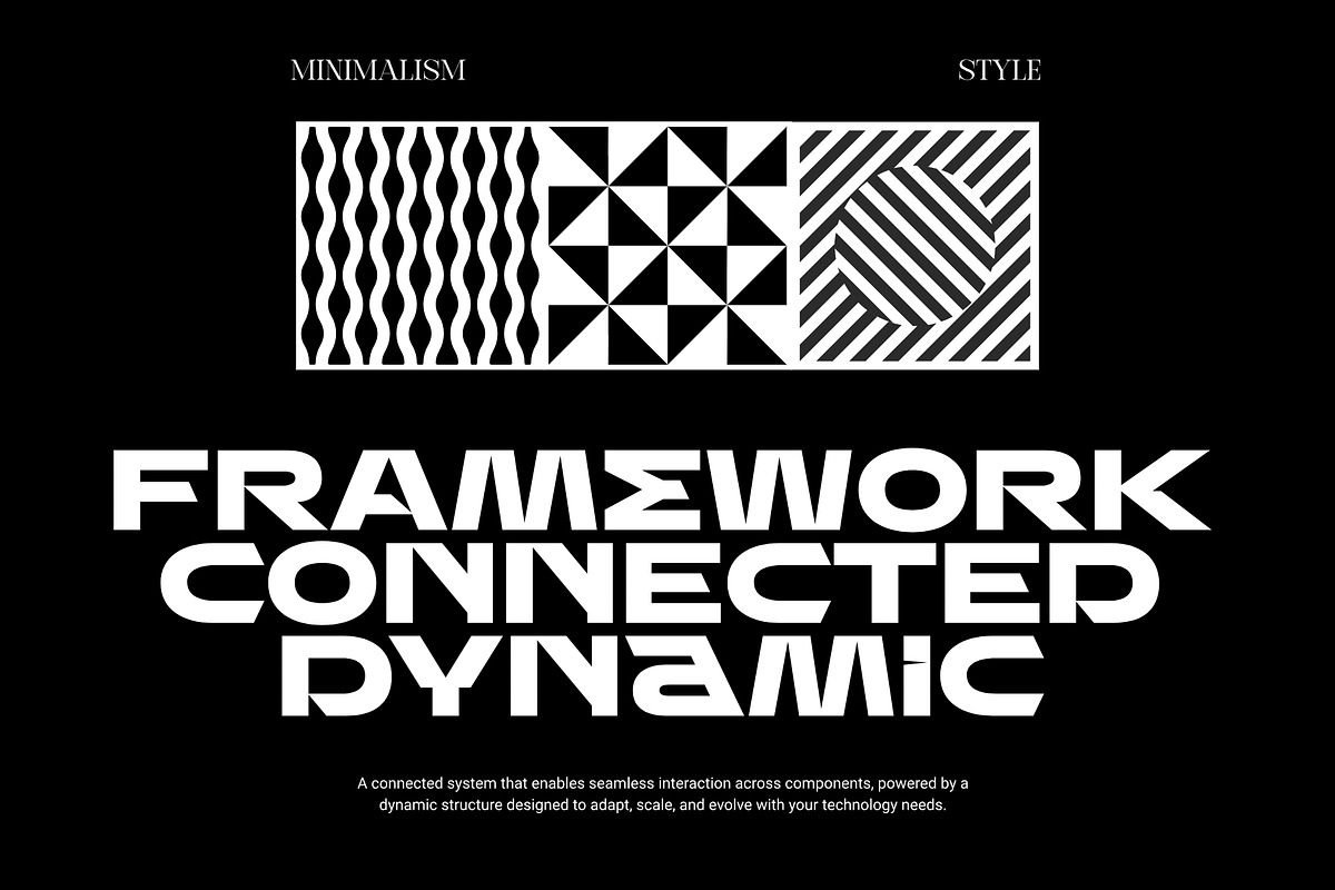 Crimson Atelier - Futuristic Font, a Sans Serif Font by Variatype (Photo 5 of 7)