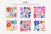 Flower Market Naive Abstract Blooms, a Decorative Illustration by likorbut (Thumbnail 5 of 12)