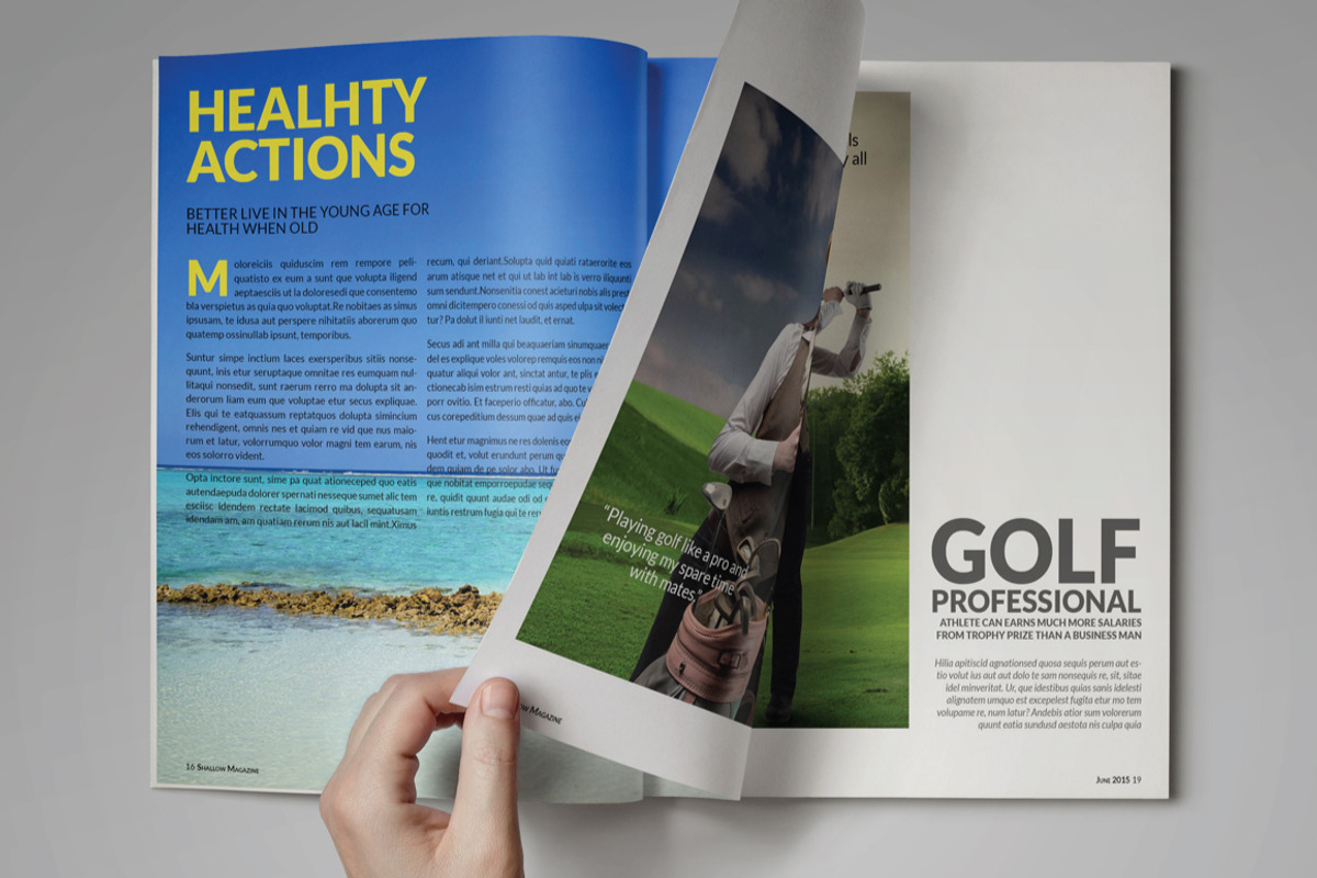 Mega Bundle Magazine Collection, a Magazine Template by voryu (Photo 6 of 6)