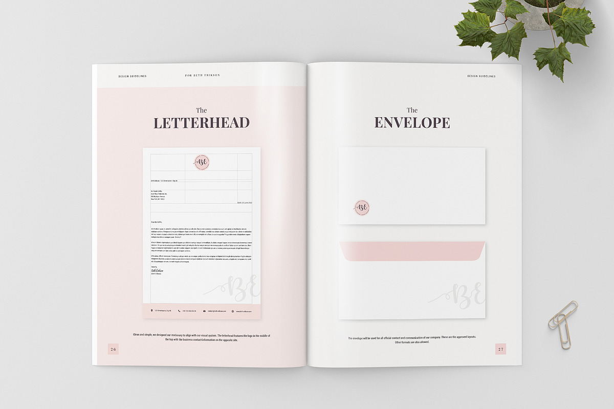 Design & Brand Guidelines, a Brochure Template by Imagination Area (Photo 13 of 21)
