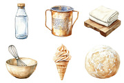 Neutral Baking Clipart, an Illustration by Daily.Designs (Thumbnail 2 of 5)