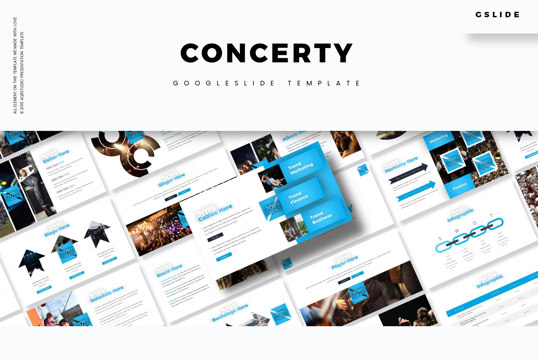 Concerty - Google Slides Template, a Presentation Template by AQR Studio