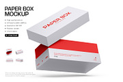 Rectangle Box Mockup for Branding, a Packaging Mockup by Ram Studio LLC (Thumbnail 1 of 6)