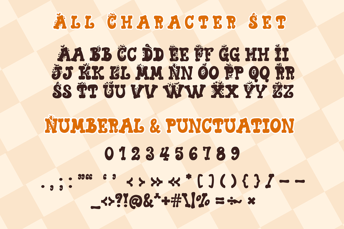 Crazy Halloween is a Halloween font, a Serif Font by Brown Cupple (Photo 4 of 5)