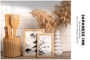 Japanese Ink, a Decorative Illustration by Digital Art Creations (Thumbnail 6 of 8)