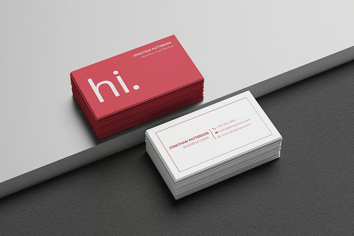 Business Card Mockup, an Advertising Mockup by Hubzway (Photo 3 of 5)