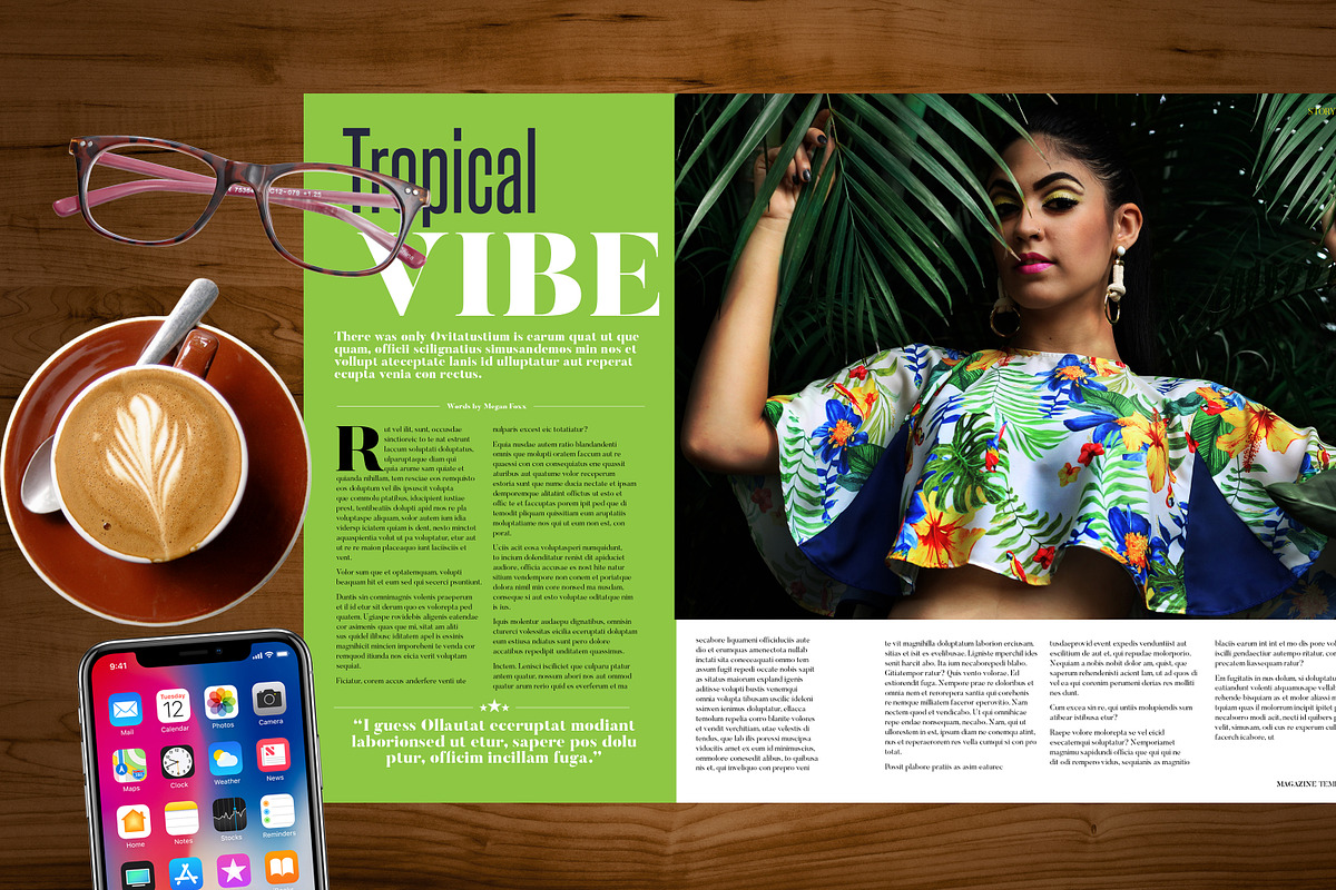 Magazine Template, a Magazine Template by Red Cactus Creative (Photo 11 of 20)