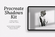 Procreate Shadows Kit, a Layer Style Add-On by Brush Moment (Thumbnail 1 of 7)