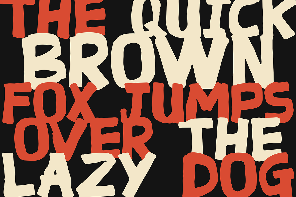 Johny Bulldog All Caps Display Font, a Handwritten Font by alphArtype (Photo 7 of 8)