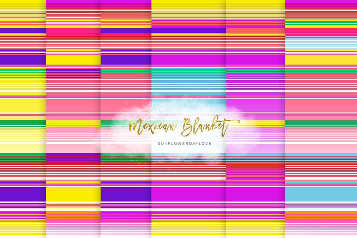 Mexican Blanket texture, a Texture Graphic by Sunflower Day Love (Photo 3 of 3)