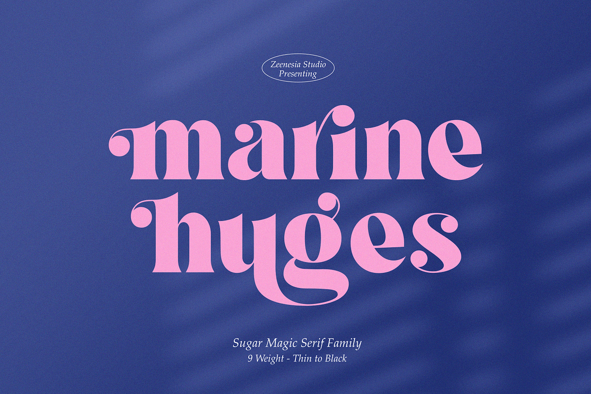 Sugar Magic Serif - 9 Font Family, a Serif Font by zeenesia (Photo 17 of 26)