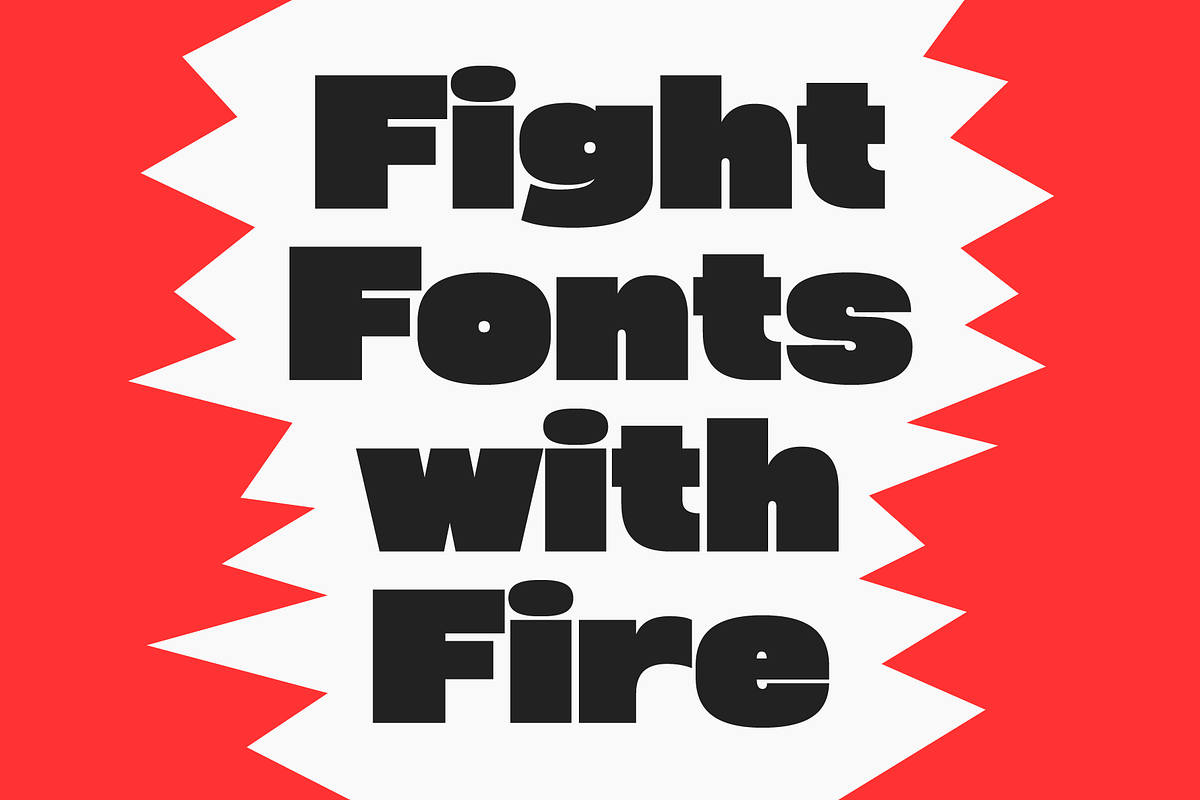 Megabold: World's Heaviest Typeface, a Sans Serif Font by Justin Penner (Photo 8 of 9)