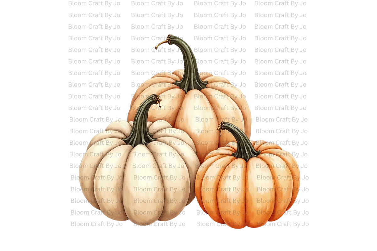 White Ghost Pumpkin, a Decorative Illustration by Bloom Craft Creations (Photo 10 of 12)