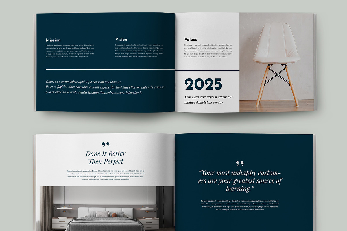 Minimal E-Book Template Layout, a Magazine Template by ContestDesign (Photo 2 of 5)