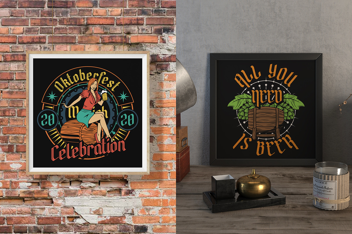 Brew House Label Font, a Blackletter Font by VozzyStock (Photo 9 of 9)
