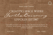 Gentle Becoming- Serif Script