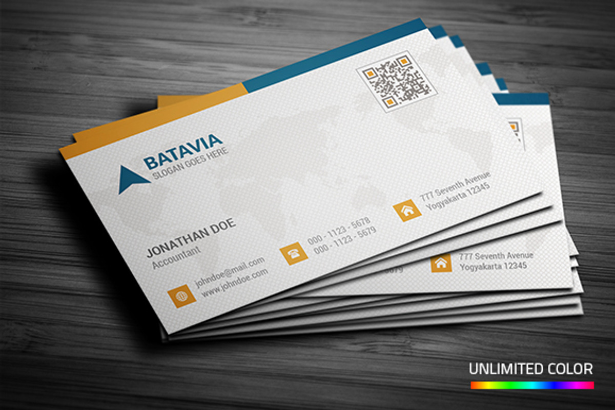 Professional Business Card, a Business Card Template by InfinityArt (Photo 1 of 4)