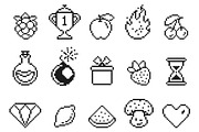Game assets pixel art design. Trendy, an Object Graphic by LadadikArt (Thumbnail 2 of 3)